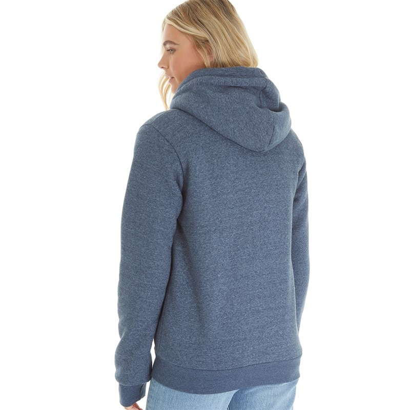 Bench Dame Mintz Teddyforet Zip-gennem Trøje Marine Melange - Billede 2