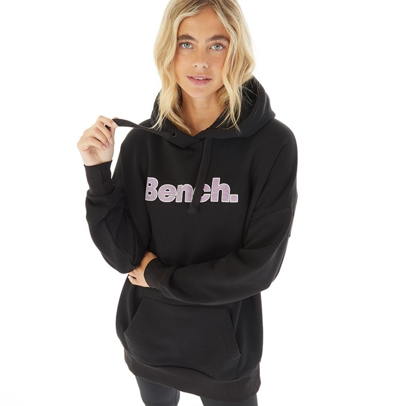 Bench Dame Dayla Oversized Hoodie Sort - Billede 1
