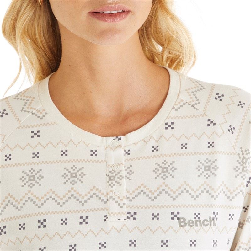 Bench Dames Soffi Loungewear Sæt Vinterhvid - Billede 3