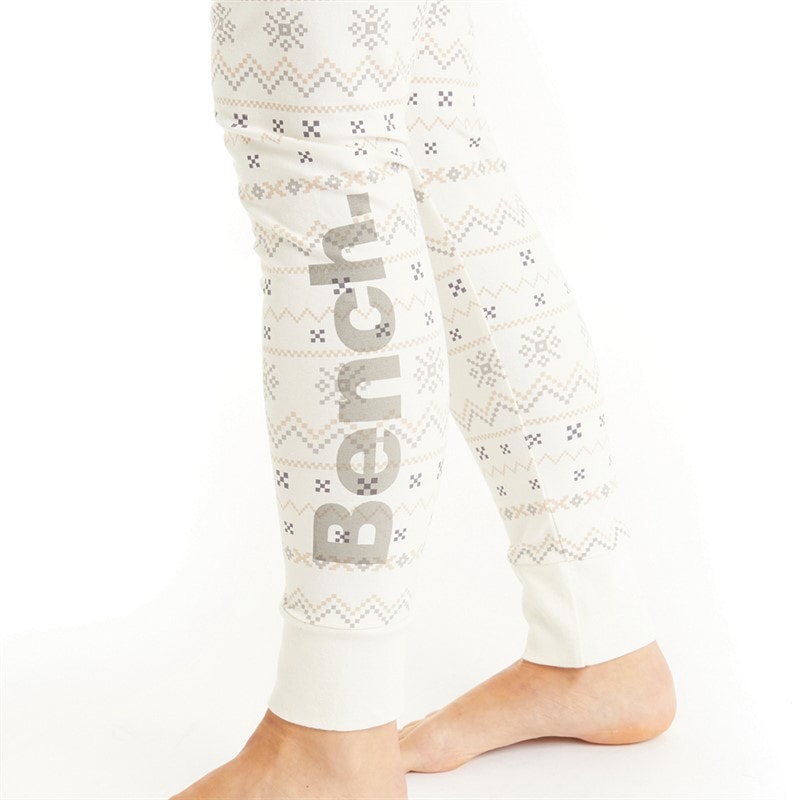 Bench Dames Soffi Loungewear Sæt Vinterhvid - Billede 4