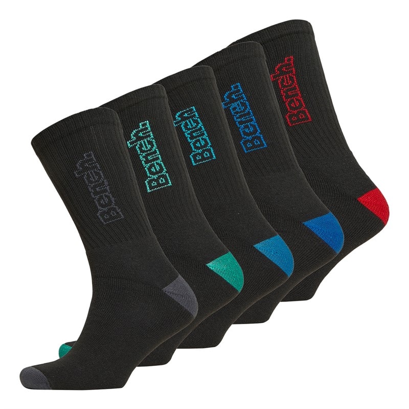 Bench Herre Atlas Ti Pak Polstrede Crew Sokker Sort/Multi - Billede 2