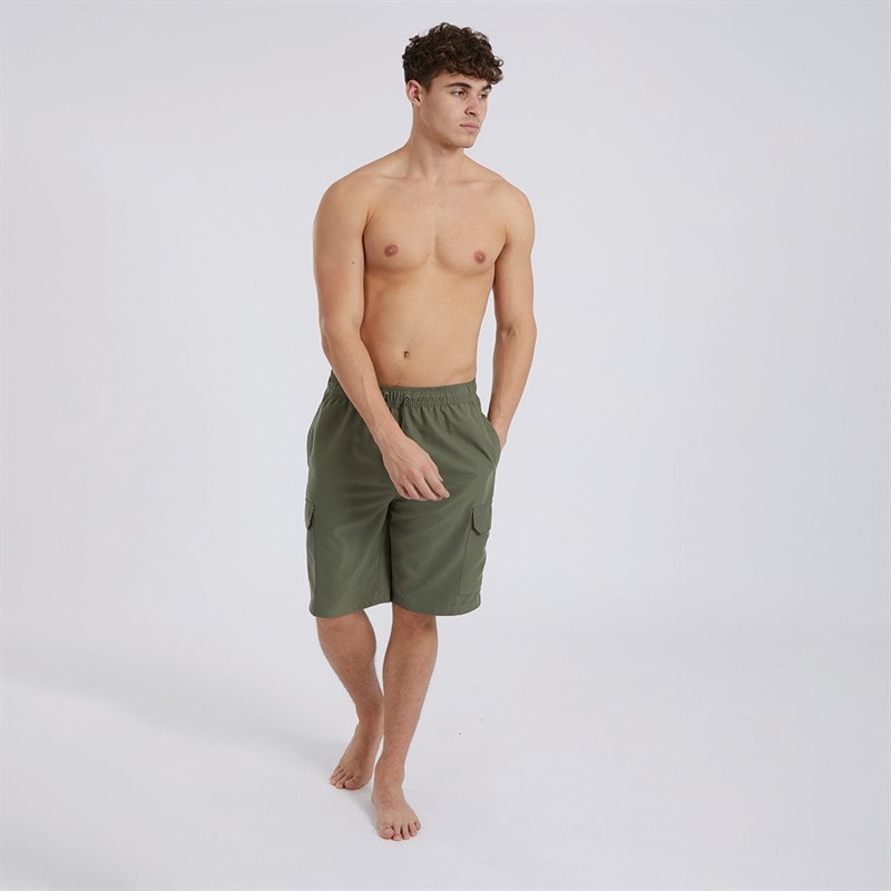 Bench Herre Shallis Cargo Badebukser Khaki - Billede 4