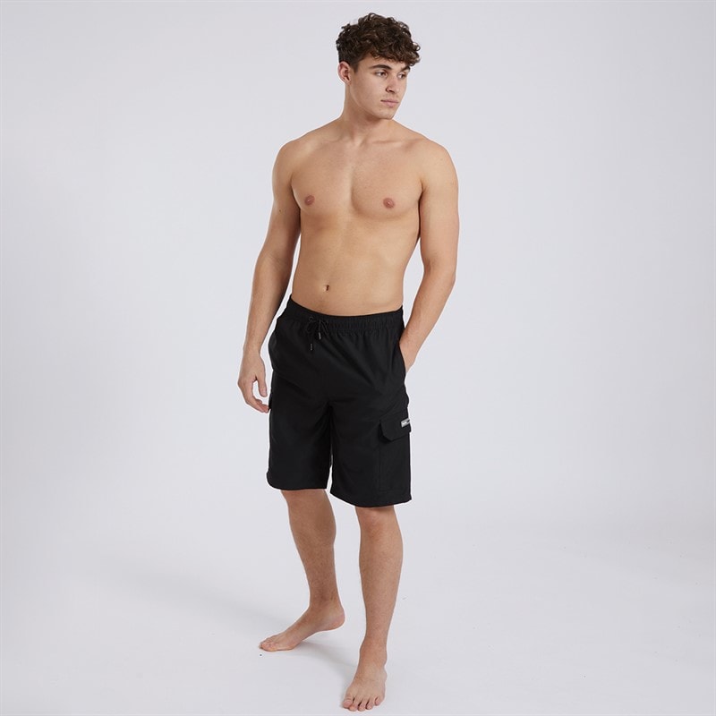 Bench Herre Shallis Cargo Badelshorts Sort - Billede 4
