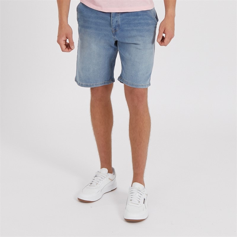 Bench Herre Javid Denimshorts Blå