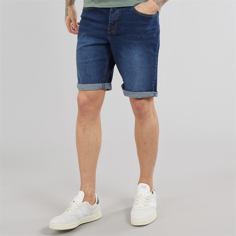 Bench Herre Vargel Denimshorts Blå - Billede 1