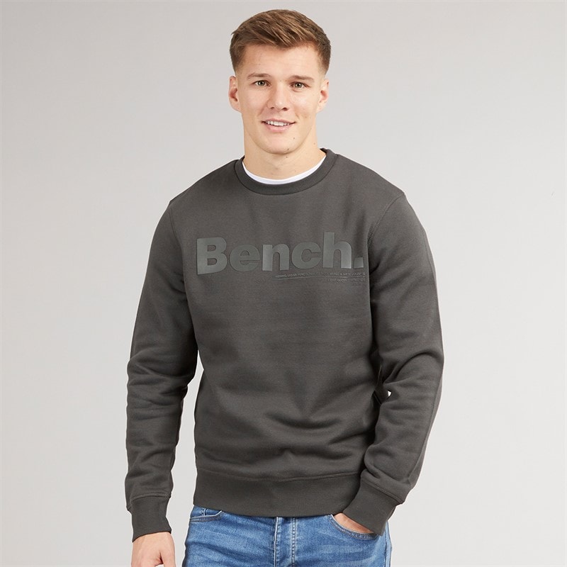Bench Herre Elado Sweatshirt Mørkegrå - Billede 1
