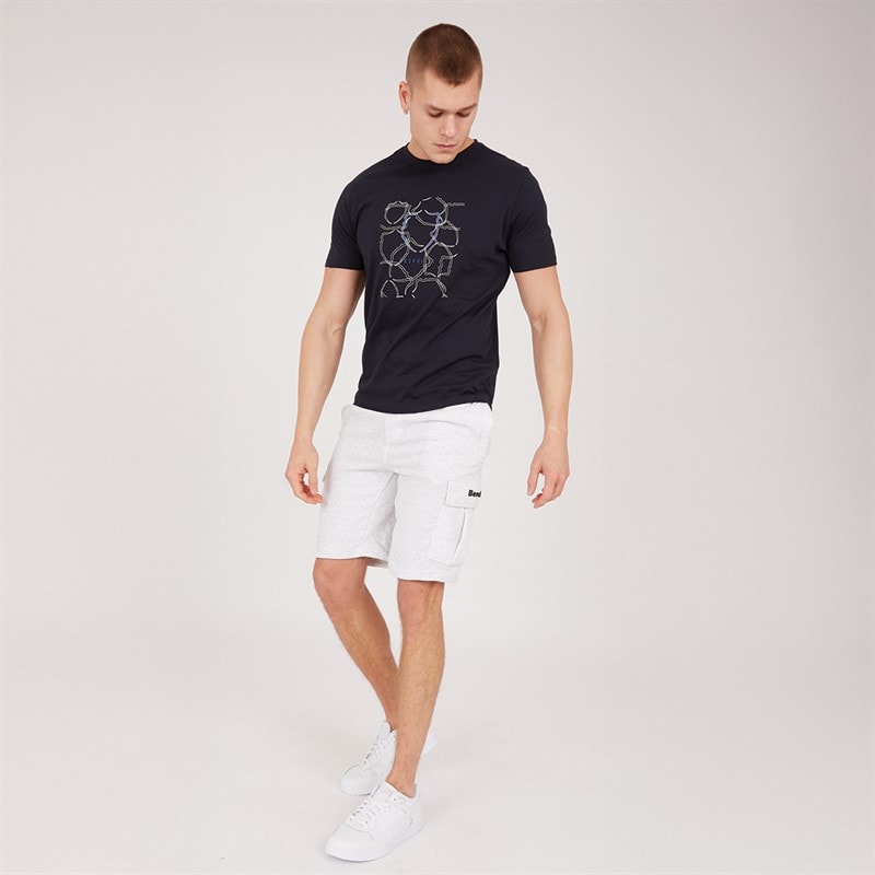 Bench Herre Tollson Shorts Lysegrå Melange - Billede 4