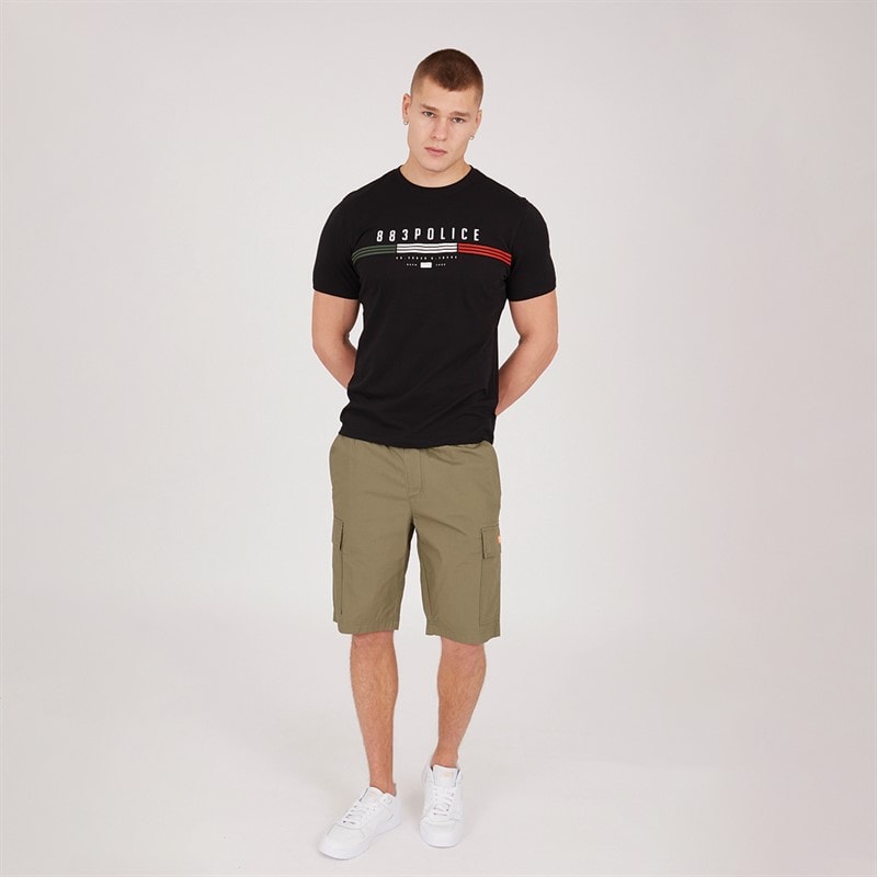 Bench Herre Detoca Combat Shorts Lyse Khaki - Billede 4