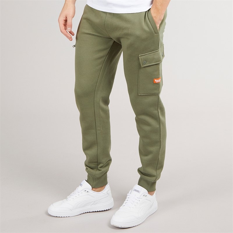 Bench Herre Aplev Cargo Joggingbukser Lys Khaki - Billede 1