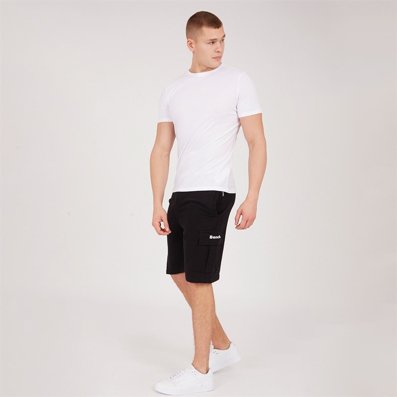 Bench Herre Tollson Fleece Shorts Sort - Billede 4