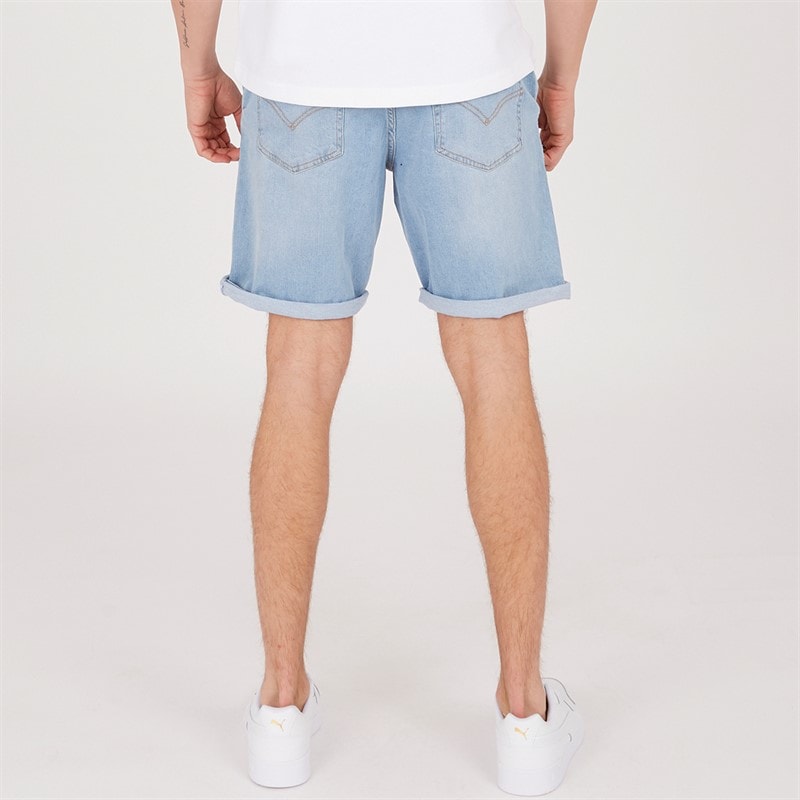 Bench Herre Javid Denim Shorts Lysvask - Billede 2