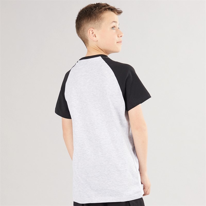 Bench Drenge Marster Fem Pakke T-Shirts Gråmeleret / Is / Blågrøn / Hvid / Skiferblå - Billede 2