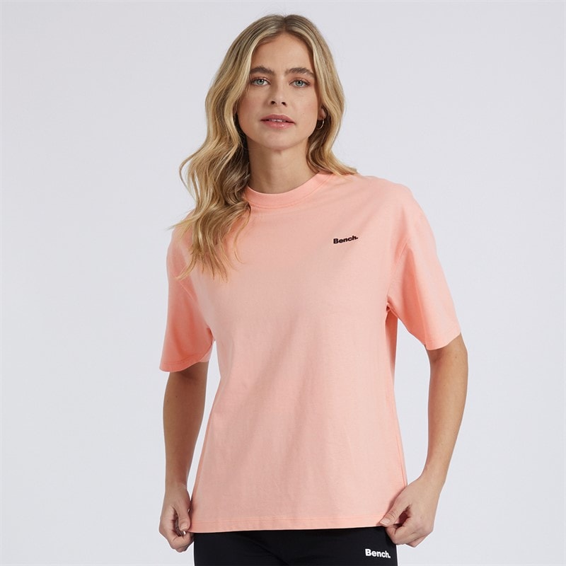 Bench Dame Savita T-Shirt Pink Coral - Billede 2