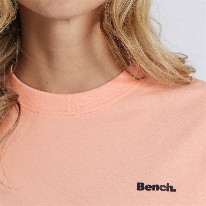 Bench Dame Savita T-Shirt Pink Coral - Billede 3