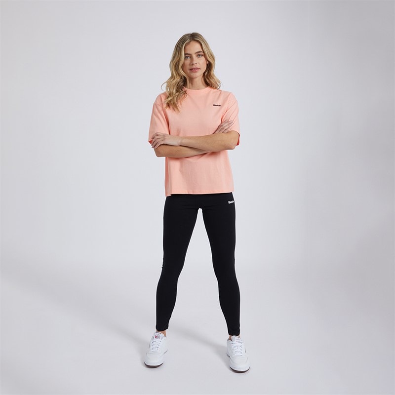 Bench Dame Savita T-Shirt Pink Coral - Billede 4