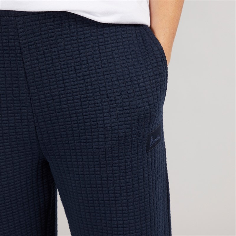 Bench Dame Joggingbukser Med Bred Ben - Blå - Billede 3