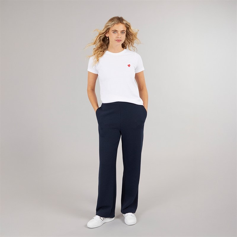 Bench Dame Joggingbukser Med Bred Ben - Blå - Billede 4