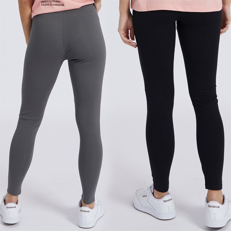 Bench Dametøj Tamna Leggings To Pak Sort/Antracit - Billede 2