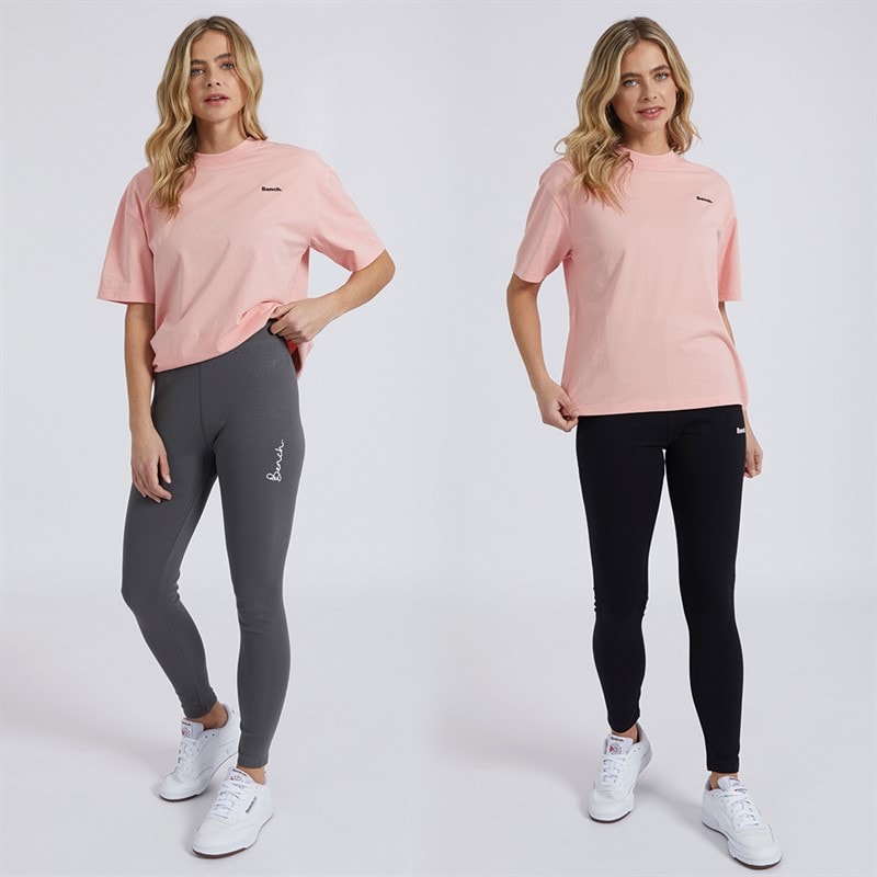 Bench Dametøj Tamna Leggings To Pak Sort/Antracit - Billede 4