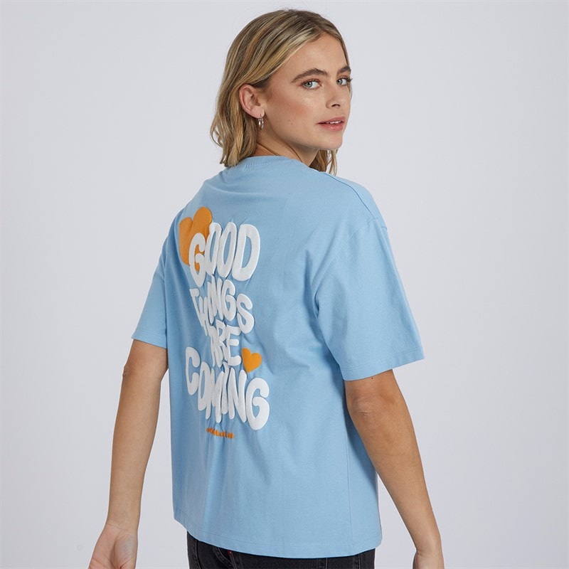 Bench Dame Nanala T-shirt Lyseblå - Billede 1