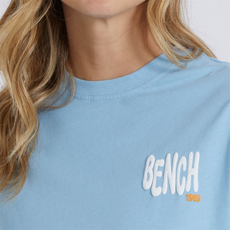 Bench Dame Nanala T-shirt Lyseblå - Billede 3