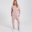 Bench Dametøj Dera Træningssæt Vasket Mørk Rosa
