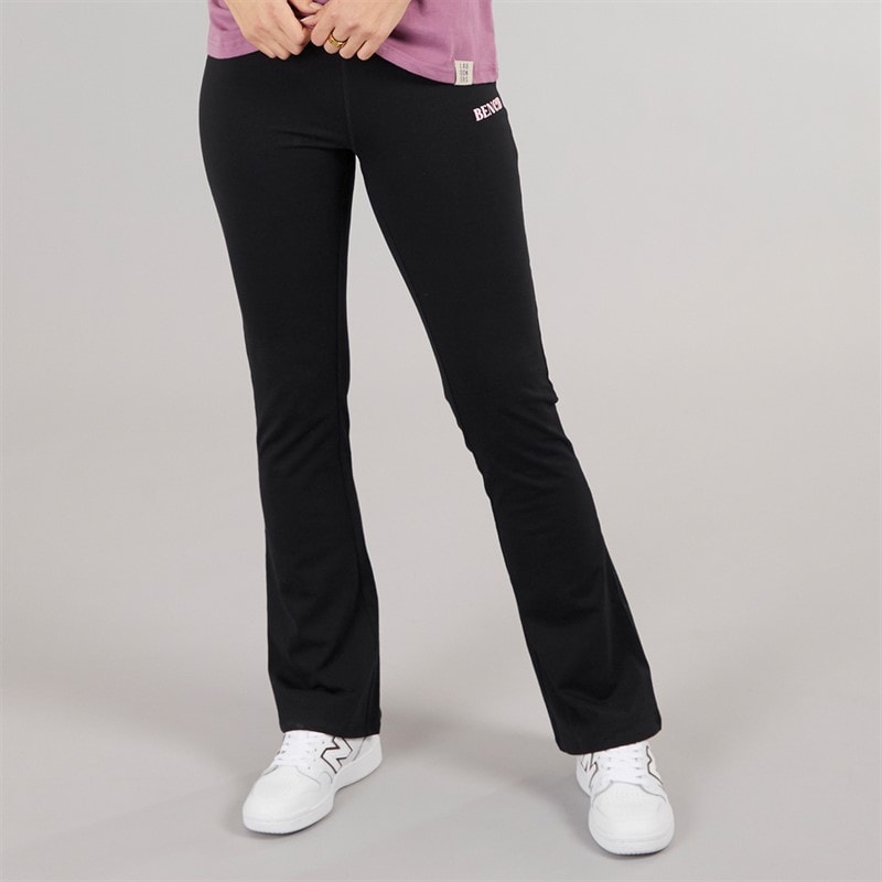 Bench Dame Gesa Flared Leggings Sort - Billede 1