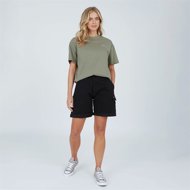 Bench T-shirt Oona Kaki Ash Dame - Billede 3