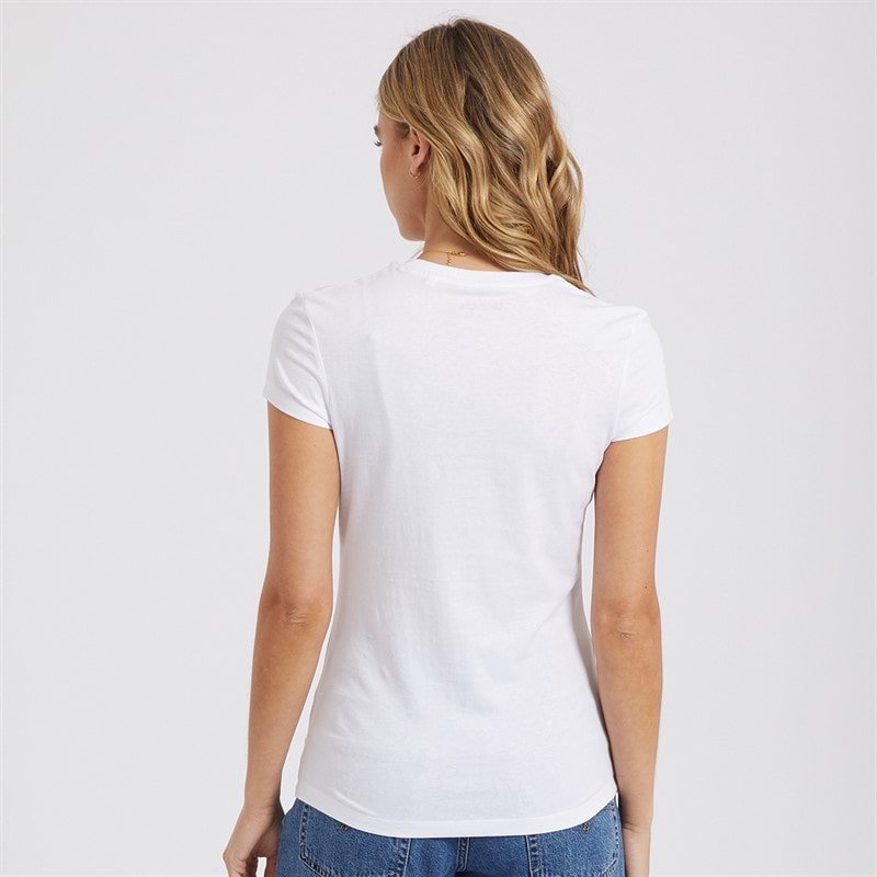 Bench Dame T-shirts med print Lolah (pakke med 3) lyserød/sølvgrå/hvid - Billede 2