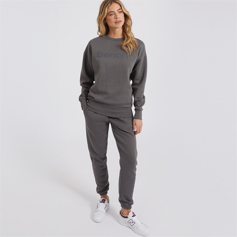 Bench Dame Tracksuit Vasket Antracit - Billede 1