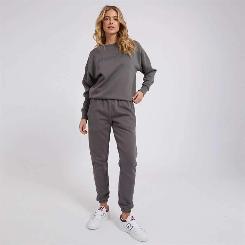 Bench Dame Tracksuit Vasket Antracit - Billede 4
