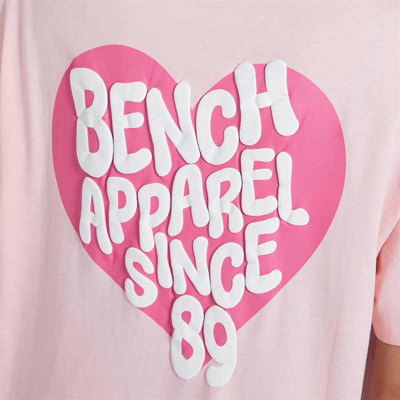 Bench Valkyrie T-shirt til kvinder Pink - Billede 5