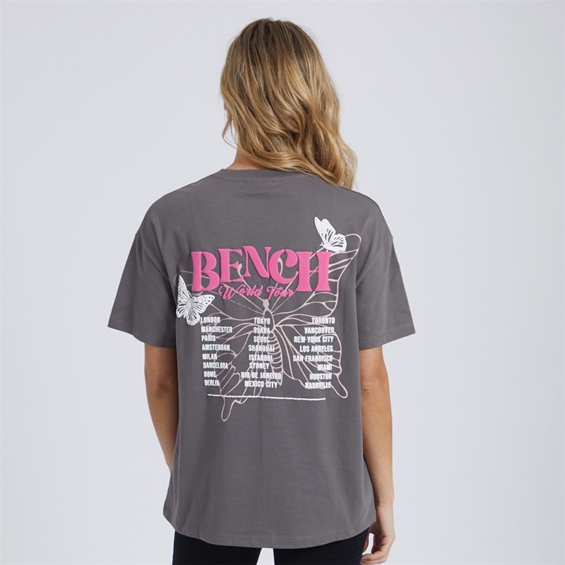 Bench Kemi T-shirt Charcoaltone til Kvinder - Billede 5