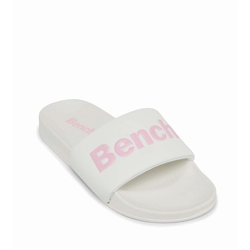 Bench Dame Calypso Slides Hvid/Pink - Billede 4