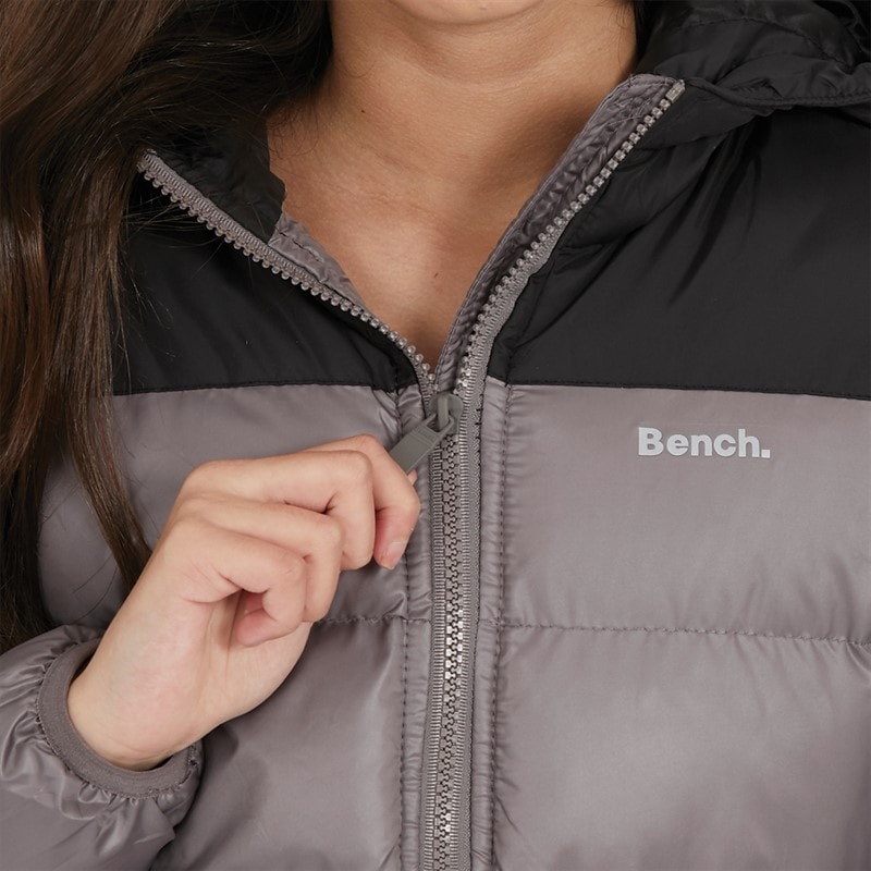 Bench Pigejakke Kaylee Antracit/Sort - Billede 3