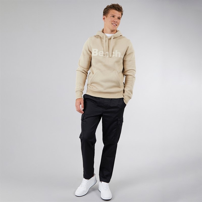 Bench Herre Probert Tonal Logo Hættetrøje Stone - Billede 3