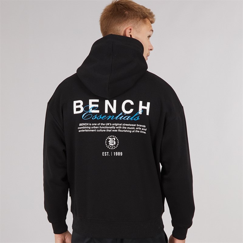 Bench Herre Ledall 1989 Hættetrøje Sort - Billede 2
