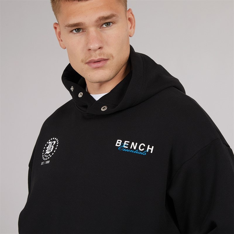 Bench Herre Ledall 1989 Hættetrøje Sort - Billede 3