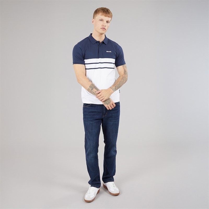 Bench Herre Shaw Polo Skjorte Marineblå - Billede 4