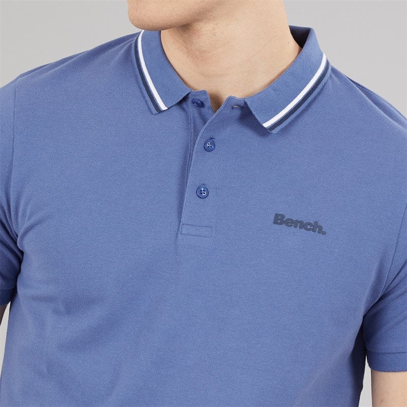 Bench Herre Gruff Polo Skjorte Mellem Blå - Billede 3