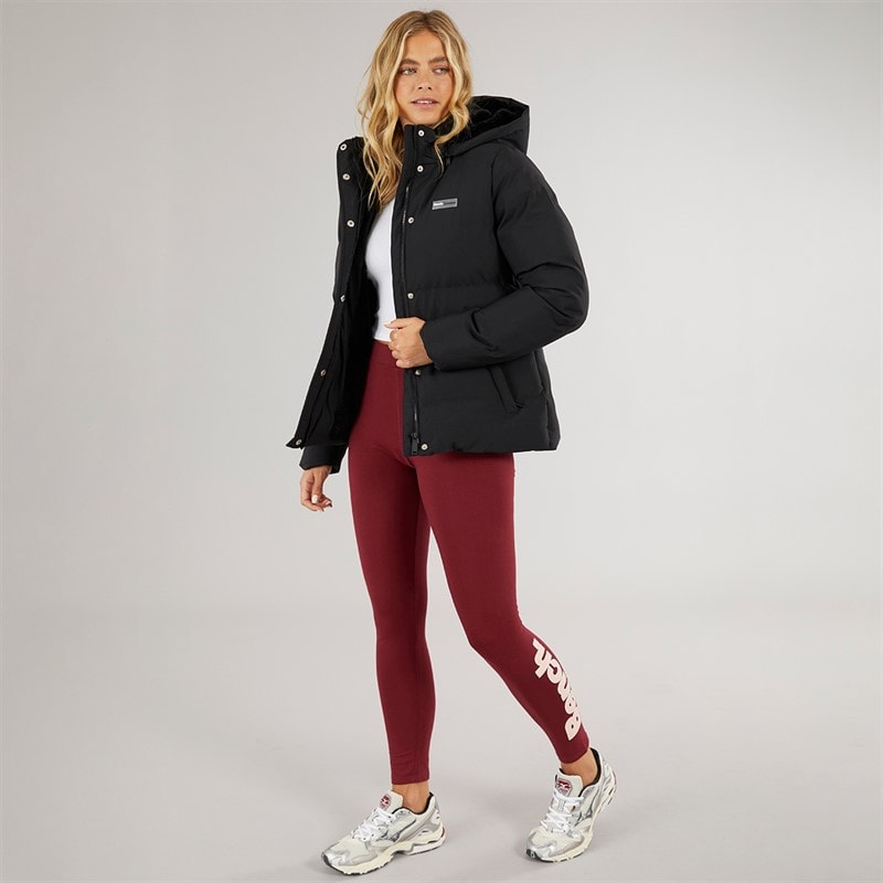 Bench Dame Atha Kort Dunjakke Sort - Billede 4