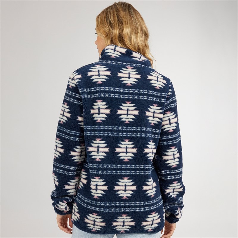Bench Dame Navo Borg Fleece Navy - Billede 2