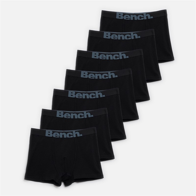 Bench Drenge Lepp Syv Pak Boksershorts Sort - Billede 1