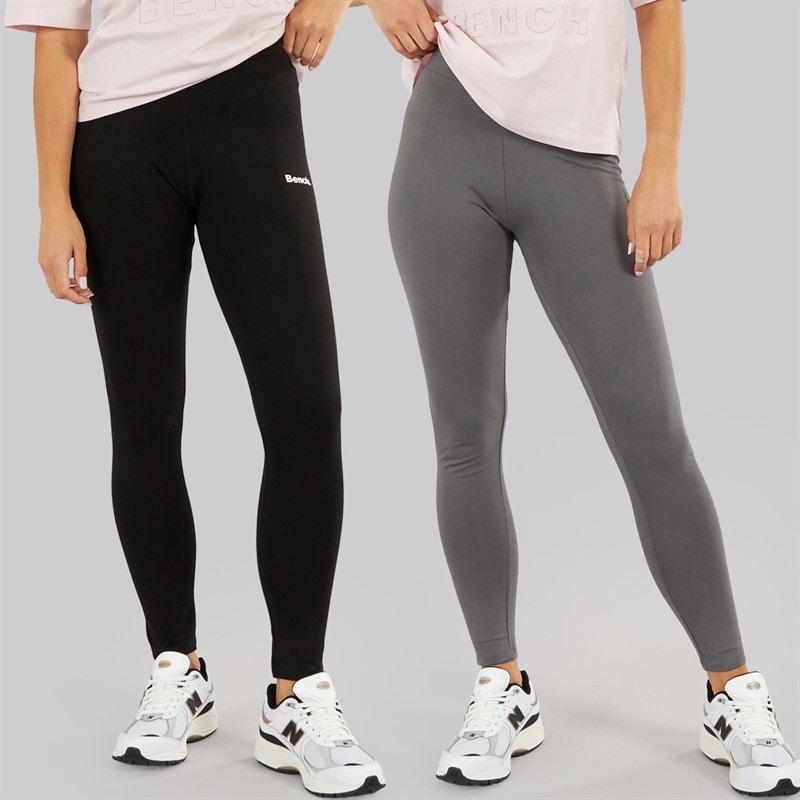 Bench Dame To Pak Leggings Sort/Kul - Billede 3