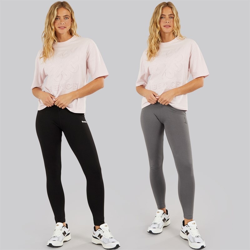 Bench Dame To Pak Leggings Sort/Kul - Billede 4