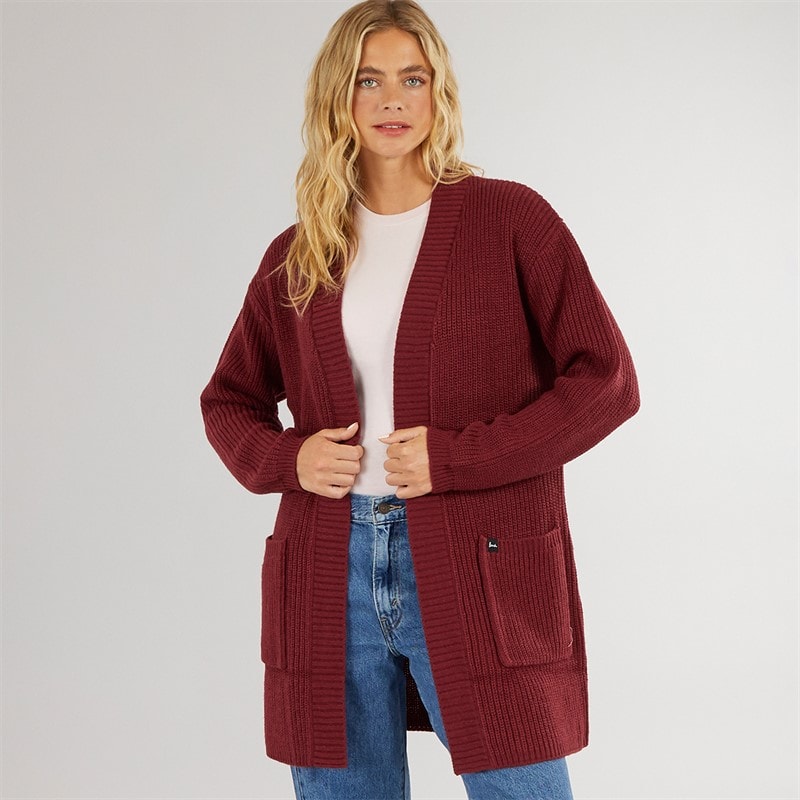 Bench Dame Asteria Cardigan Burgundy - Billede 1