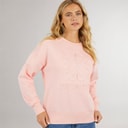 Bench Dame Ilma Sweatshirt Lys Rosa