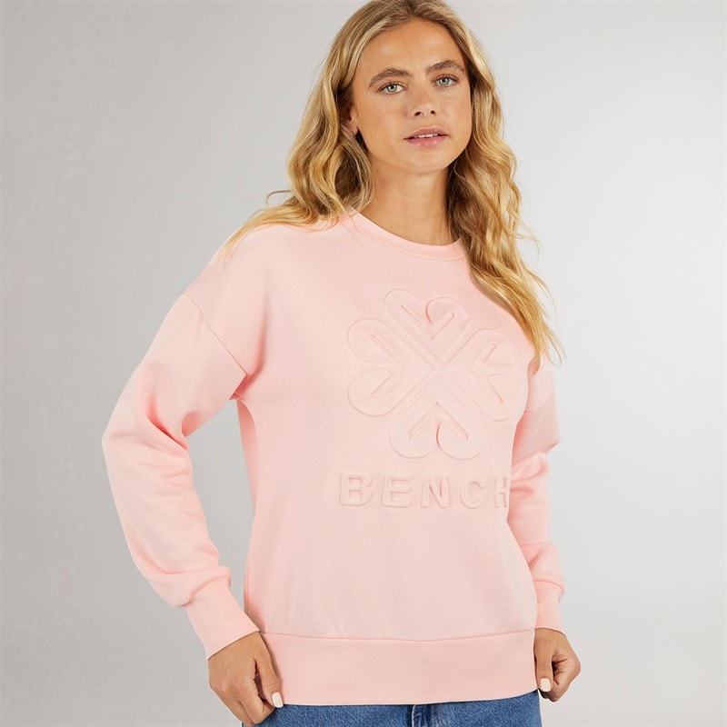 Bench Dame Ilma Sweatshirt Lys Rosa - Billede 1
