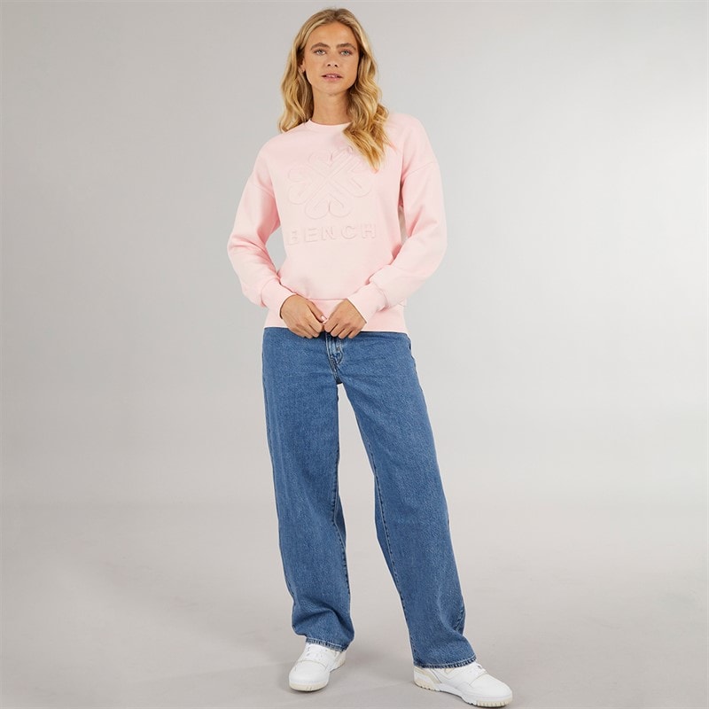 Bench Dame Ilma Sweatshirt Lys Rosa - Billede 4