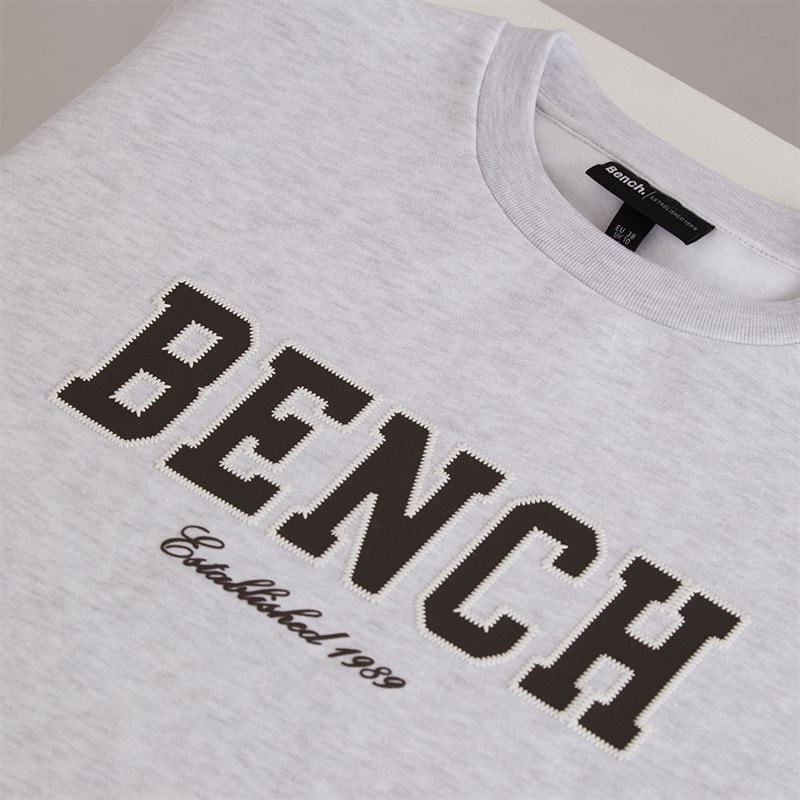 Bench Dame Ercie Sweatshirt Isgrå Melering - Billede 3